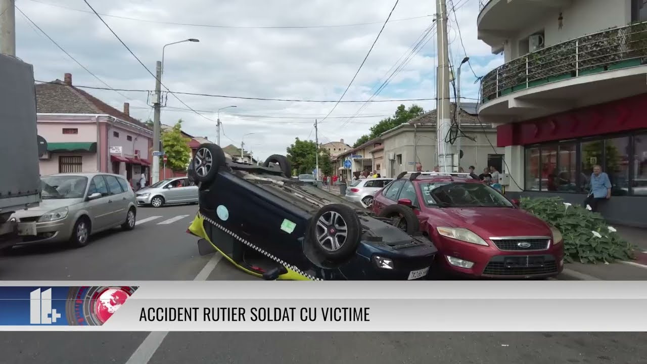 Accident rutier soldat cu victime