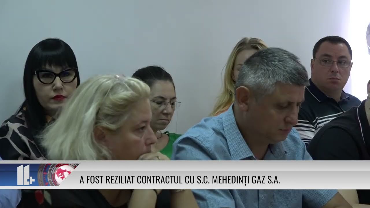 A fost reziliat contractul cu S.C. Mehedinți Gaz S.A.