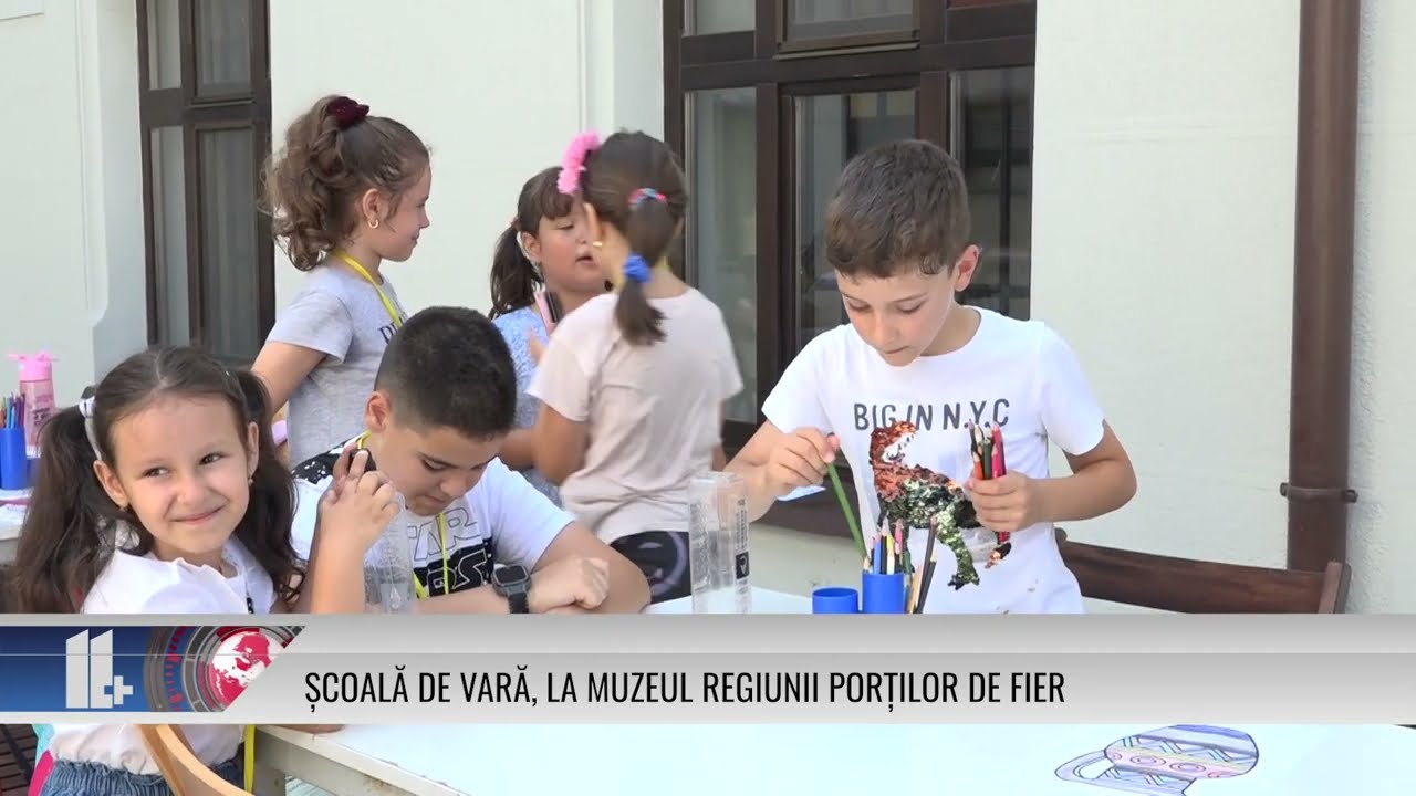 Școală de vară, la Muzeul Regiunii Porților de Fier