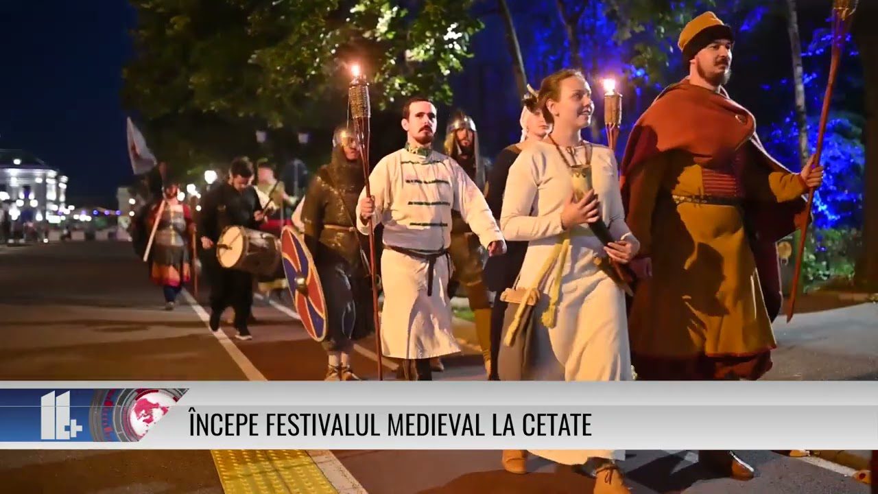 Începe Festivalul Medieval la Cetate