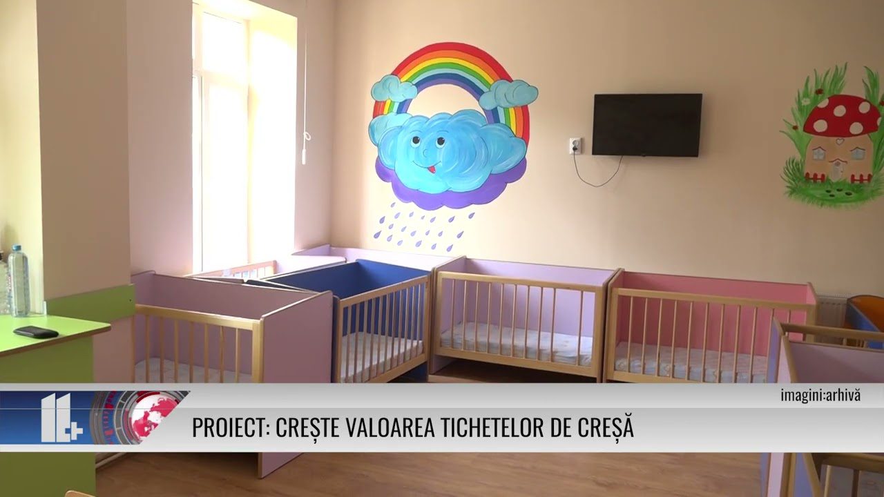 Proiect: crește valoarea tichetelor de creșă