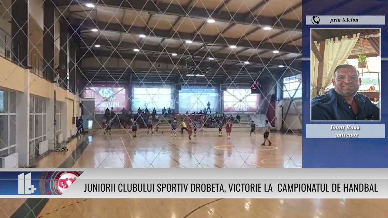 Juniorii Clubului Sportiv Drobeta, victorie la Campionatul de Handbal