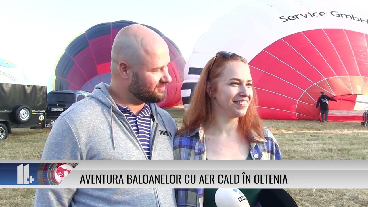 Aventura baloanelor cu aer cald în Oltenia