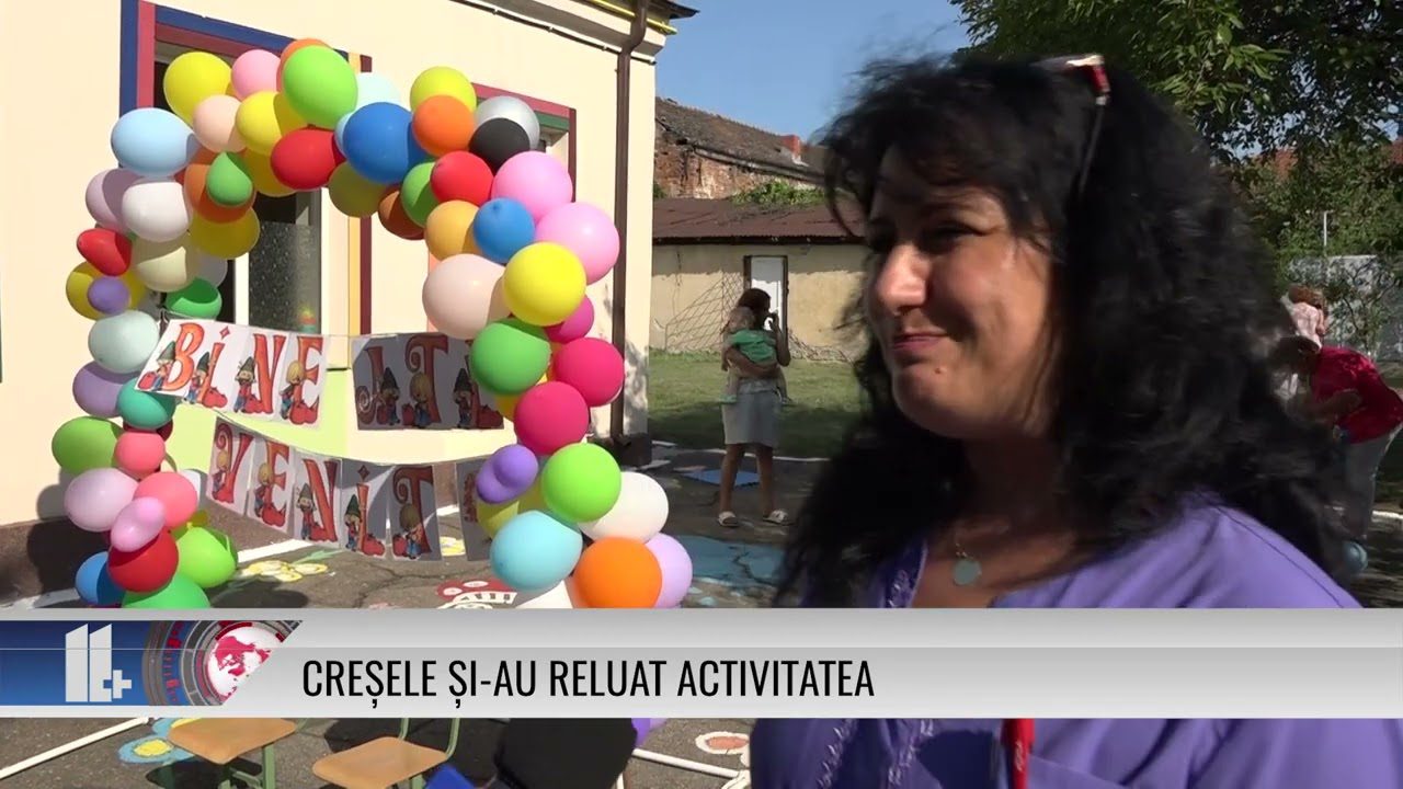 Creșele și-au început activitatea