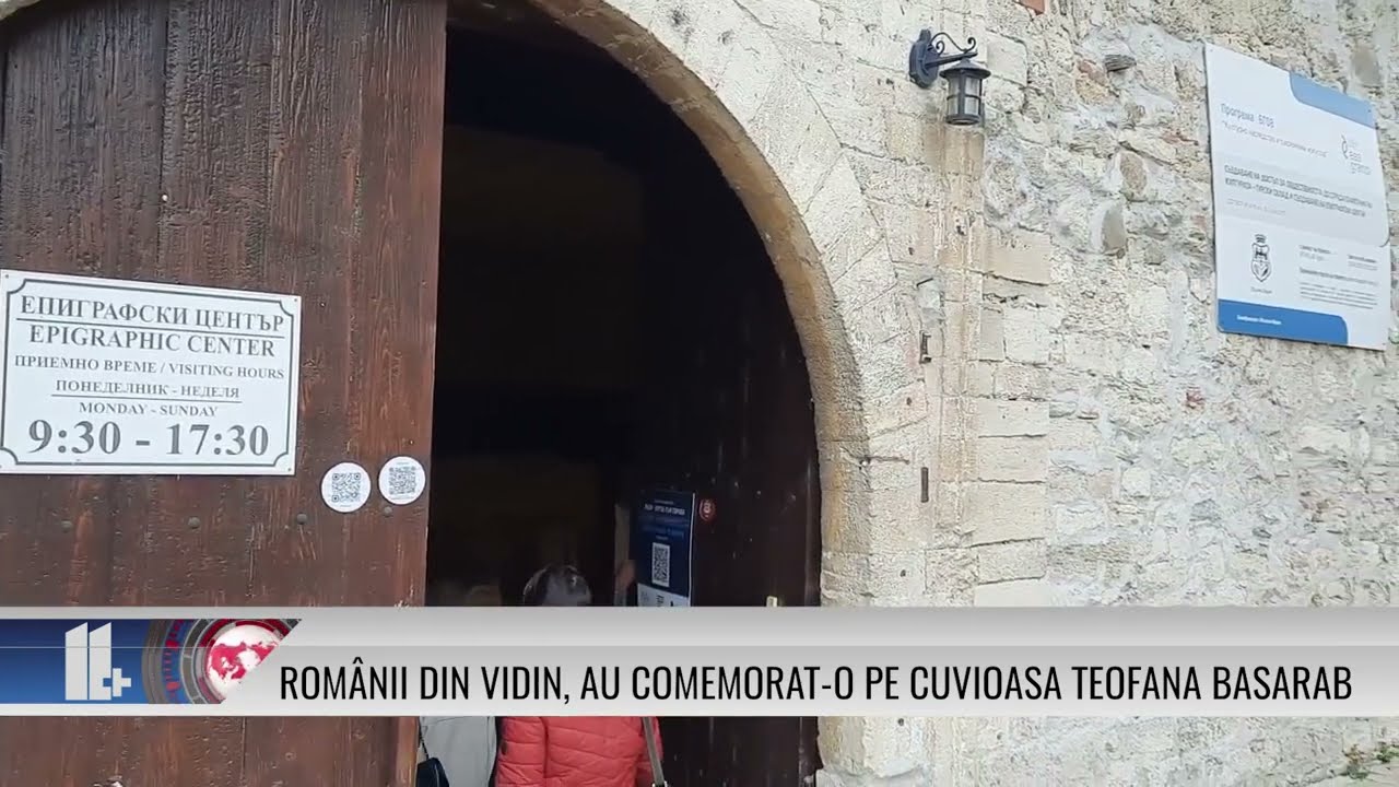 Românii din Vidin au comemorat-o pe Sfânta Cuvioasă Teofana Basarab