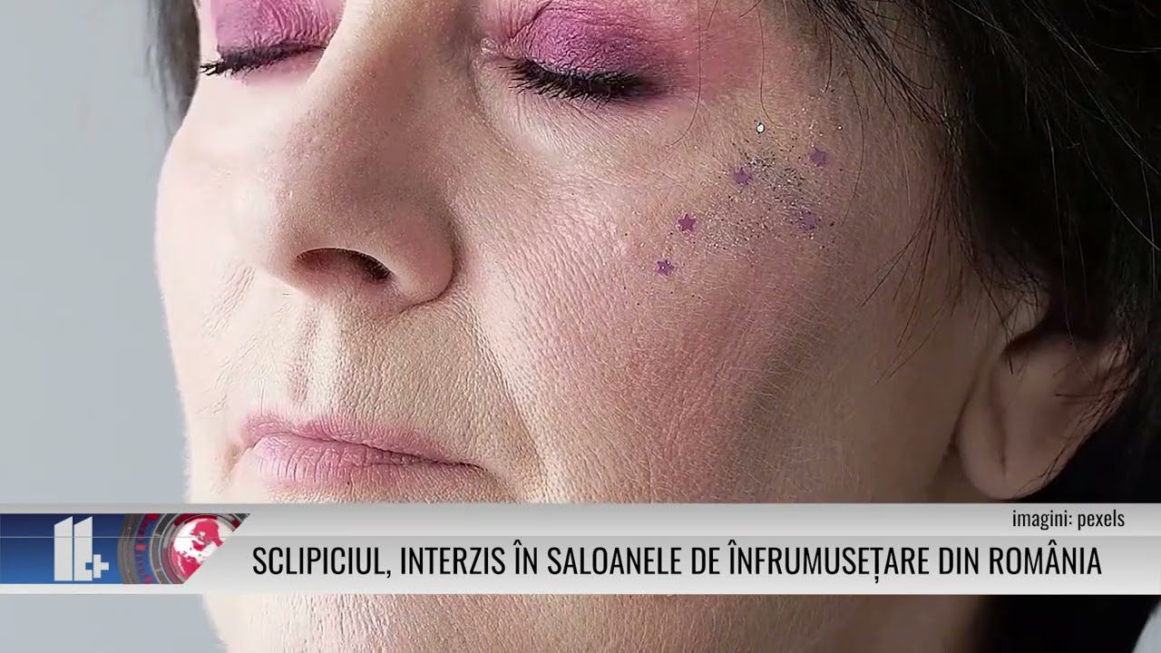 Sclipiciul, interzis în saloanele de înfrumusețare din România