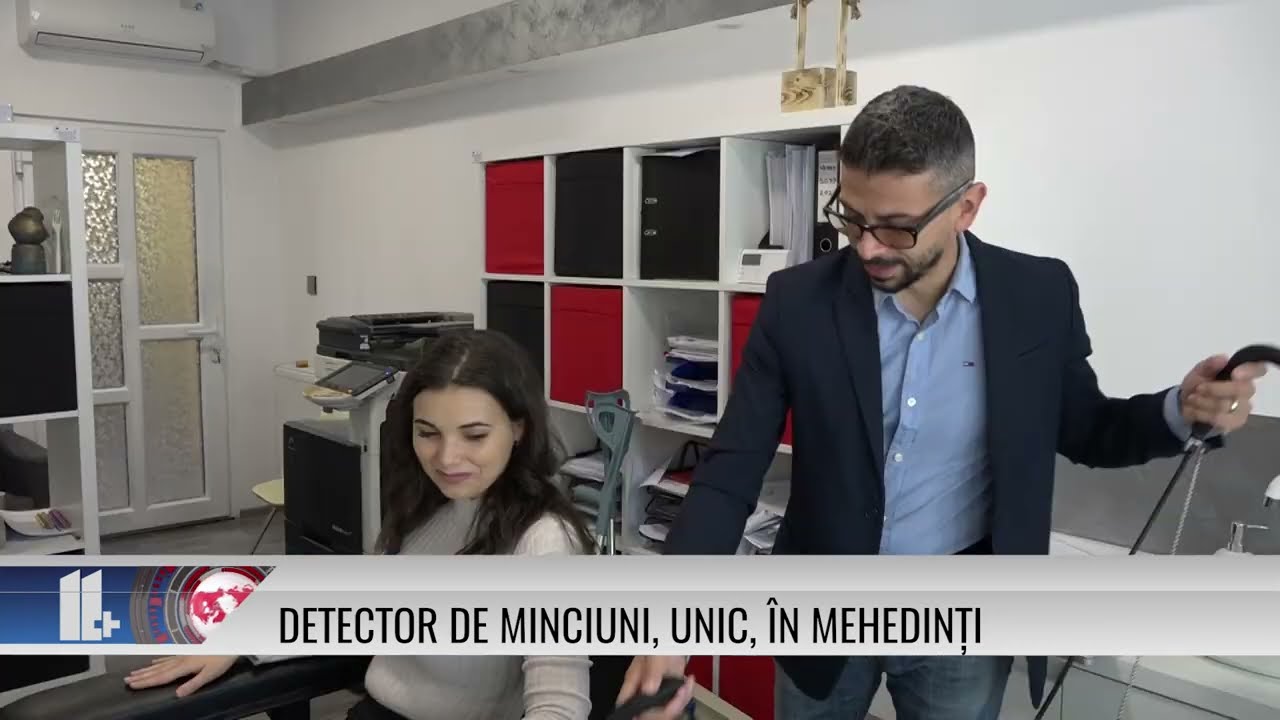 Detector de minciuni, unic, în Mehedinți