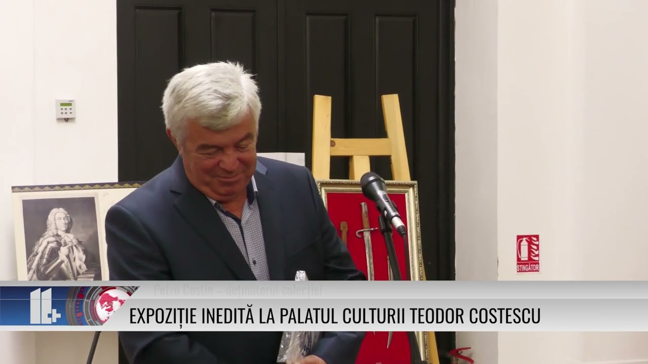 Expoziție inedită la Palatul Culturii Teodor Costescu