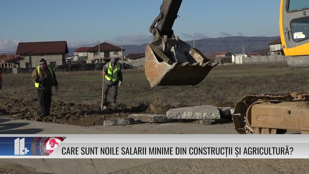 Care sunt noile salarii minime din construcții și agricultură