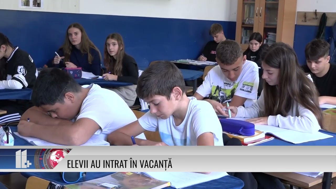 Elevii au intrat în vacanță