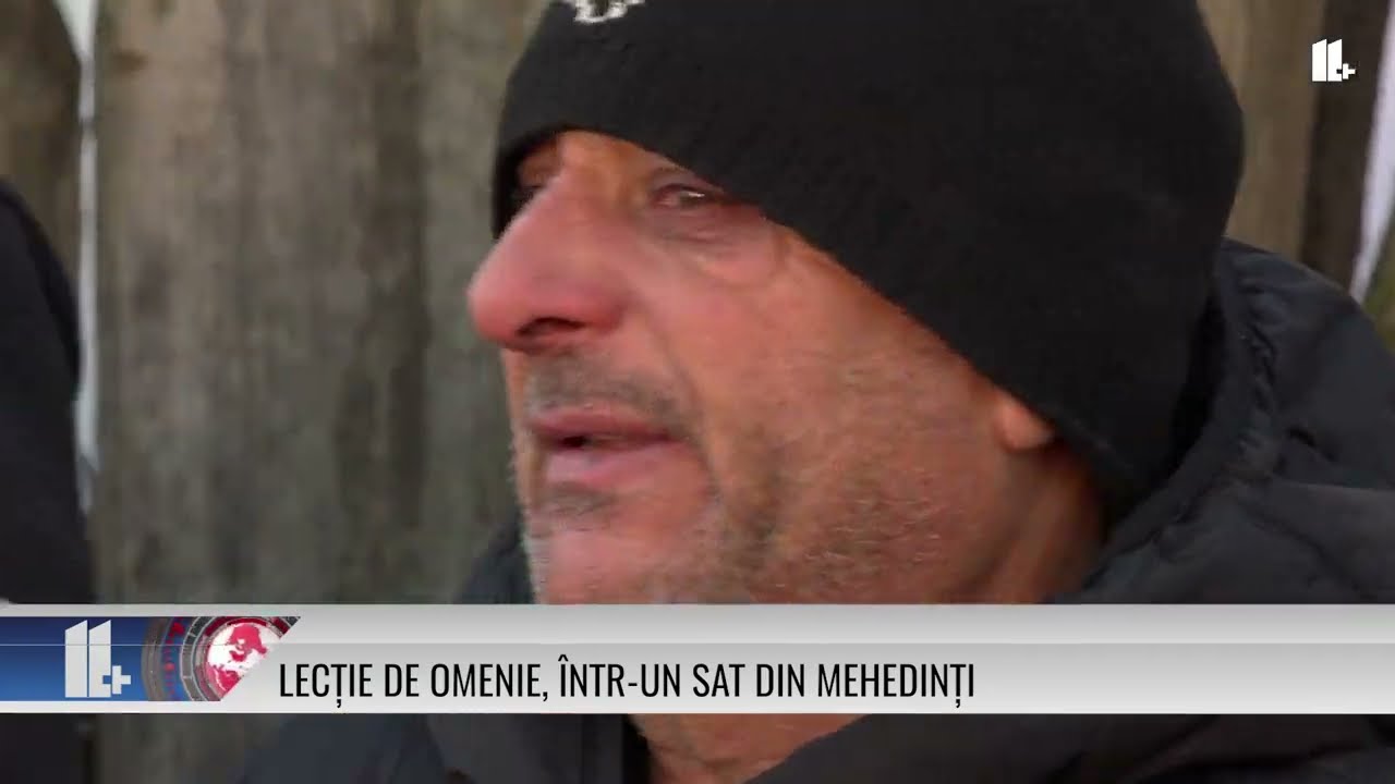 Lecție de omenie, într-un sat din Mehedinți