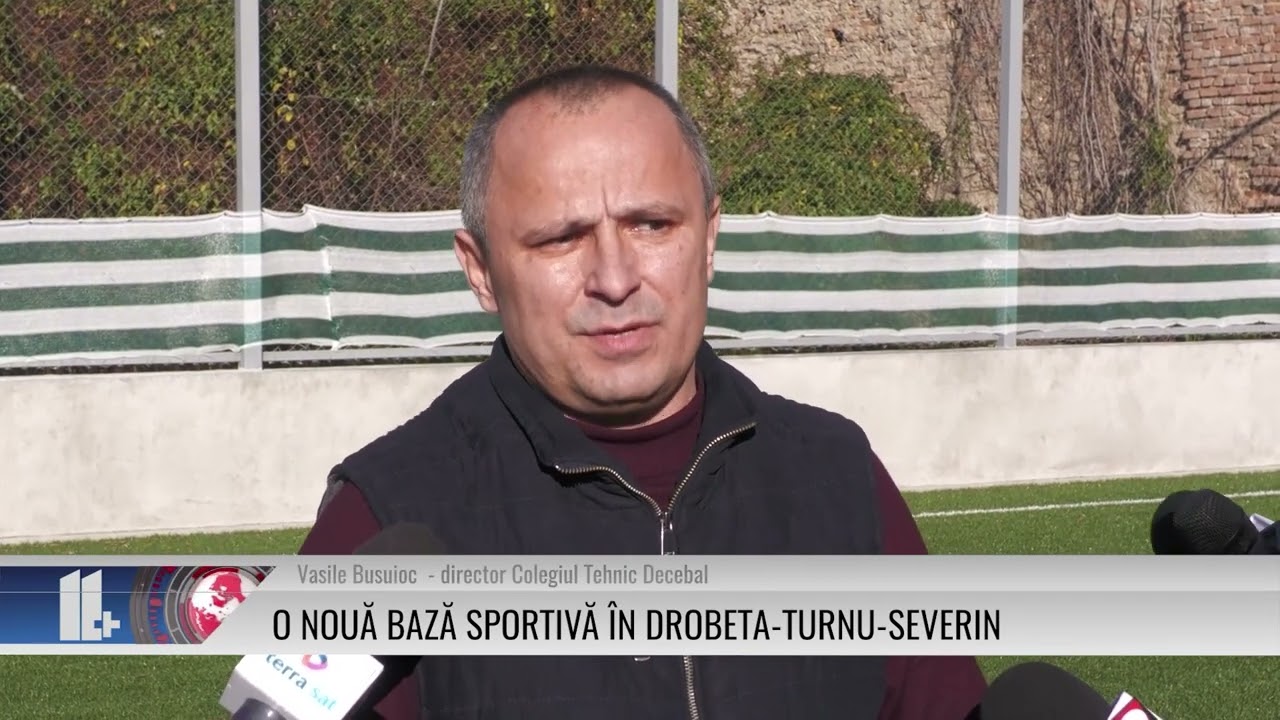 O nouă bază sportivă în Drobeta-Turnu-Severin