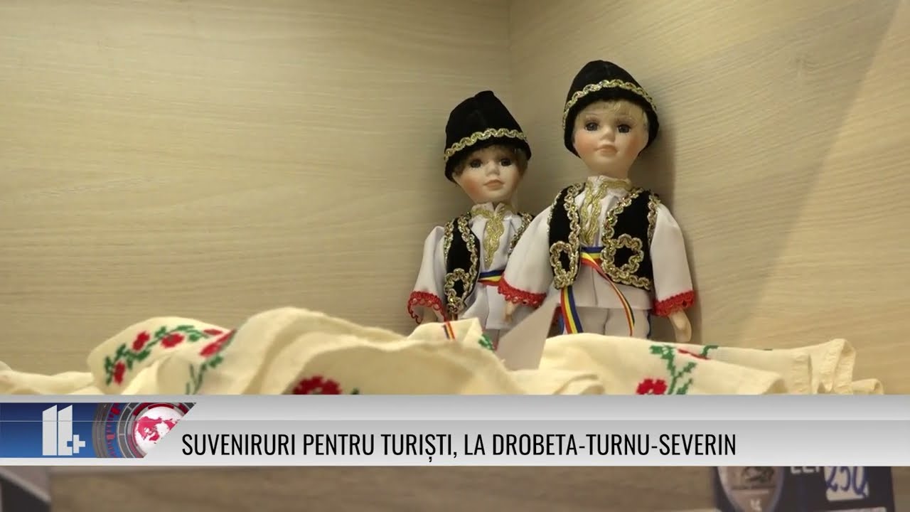 Suveniruri pentru turiști, la Drobeta-Turnu-Severin