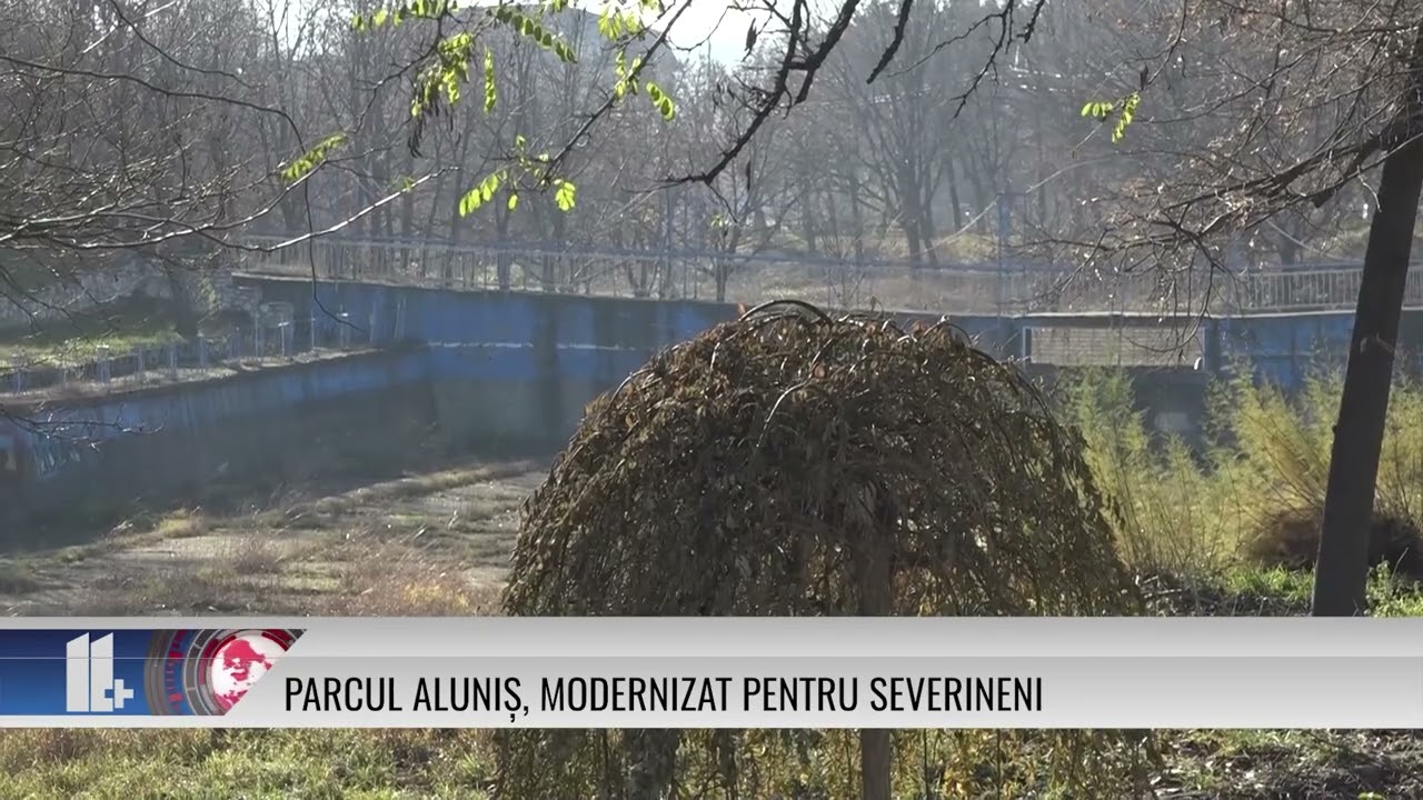 Parcul Aluniș, modernizat pentru severineni