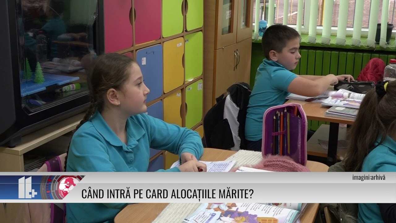 Când intră pe card alocațiile mărite?