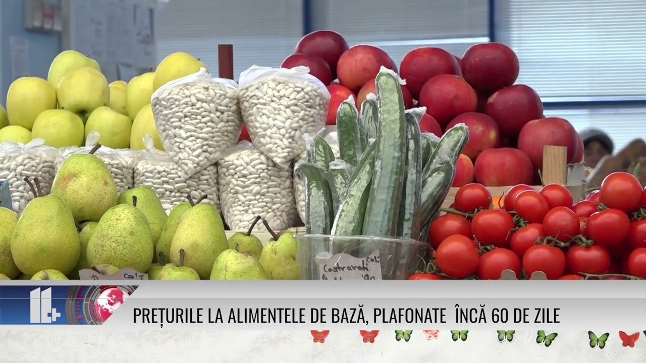 Prețurile la alimentele de bază, plafonate încă 60 de zile