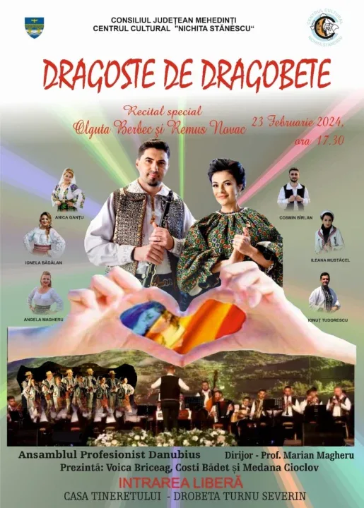 Spectacol artistic “Dragoste de Dragobete”