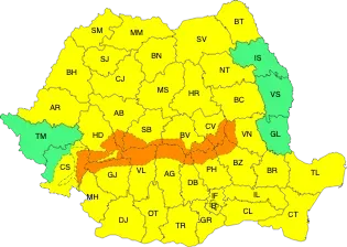 Atenție! Avertizare de cod galben de vânt