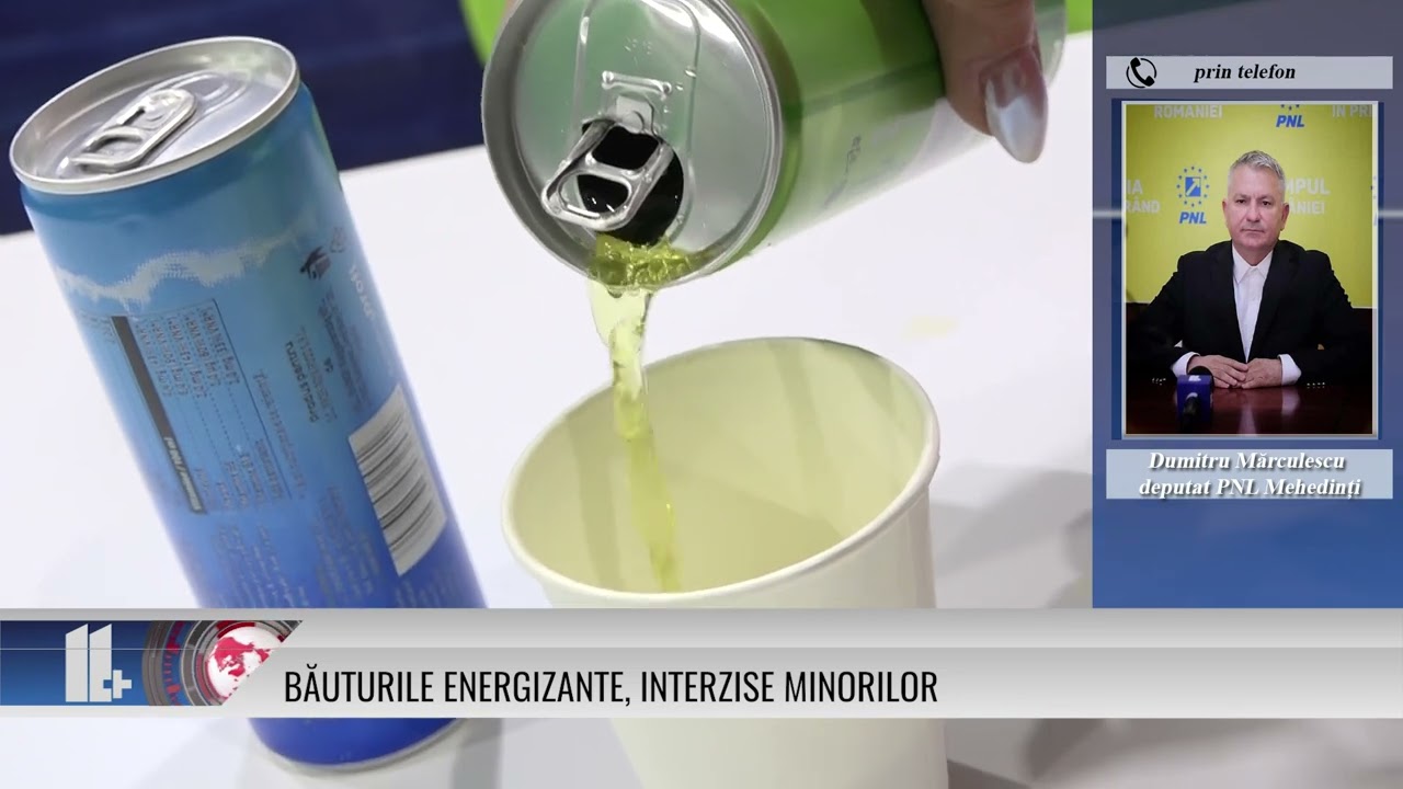 Băuturile energizante, interzise minorilor