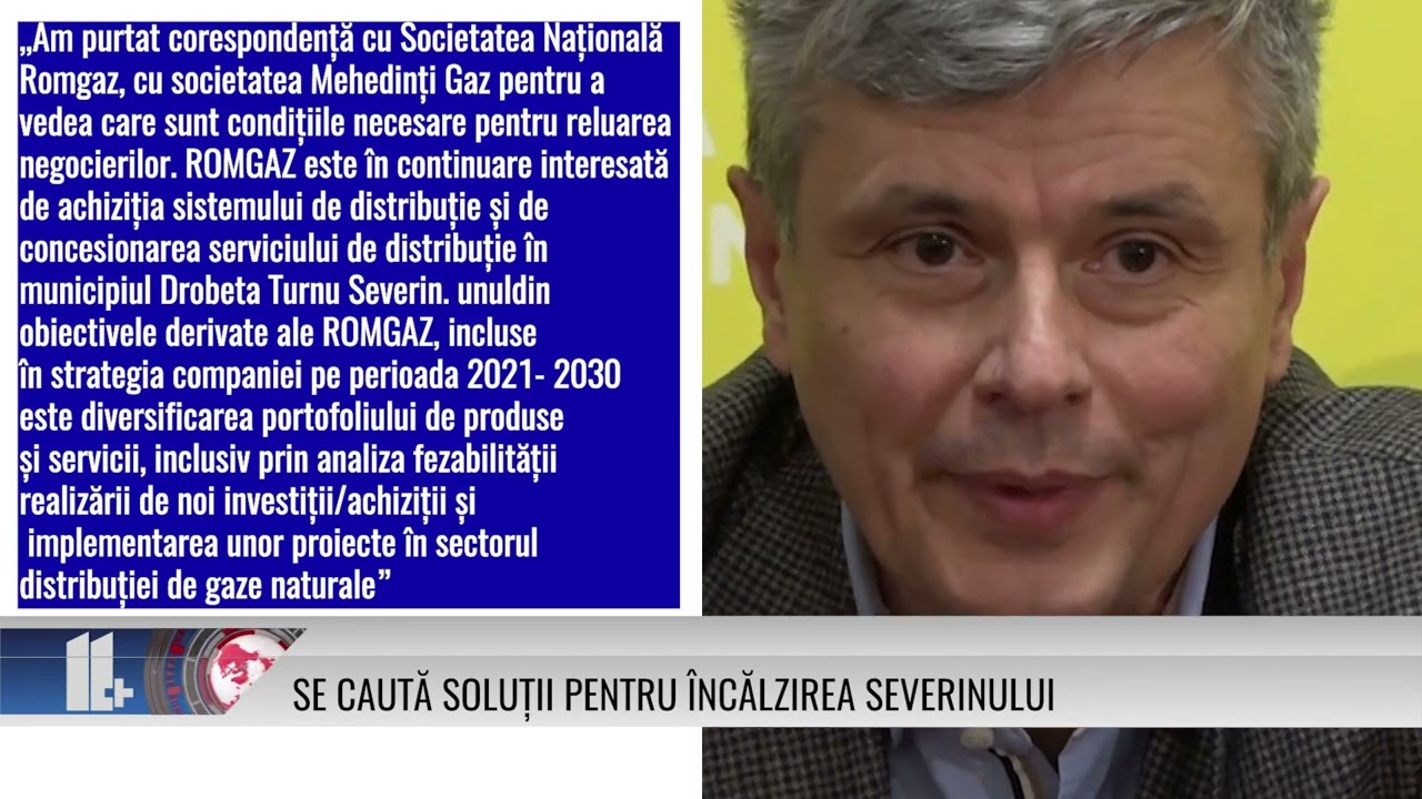 Virgil Popescu: Se caută soluții pentru încălzirea Severinului