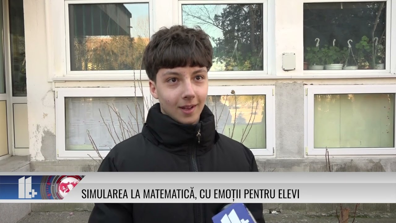 Simularea la matematică, cu emoții pentru elevi