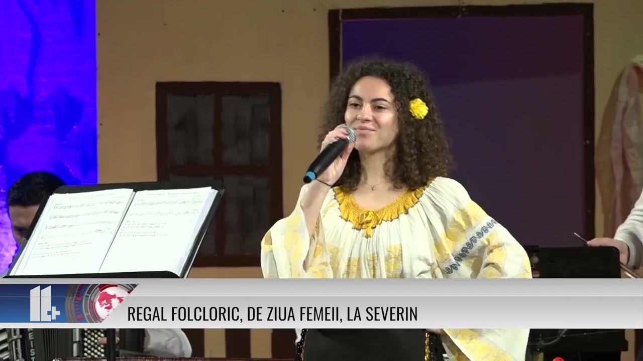 Regal folcloric, de Ziua Femeii, la Severin