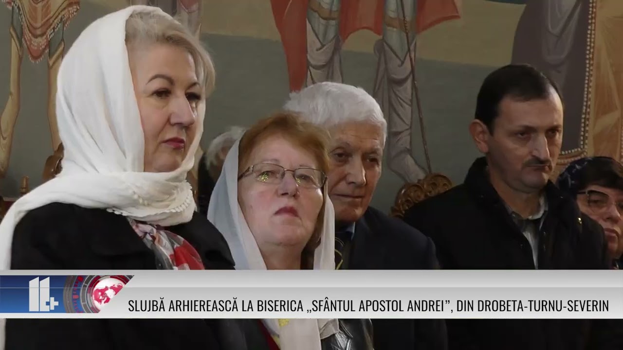 Slujbă arhierească la Biserica ,,Sfântul Apostol Andrei”, din Drobeta-Turnu-Severin