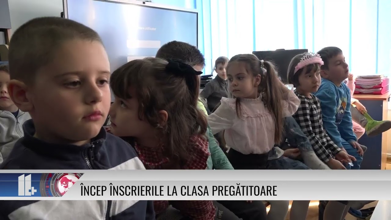 Încep înscrierile la clasa pregătitoare