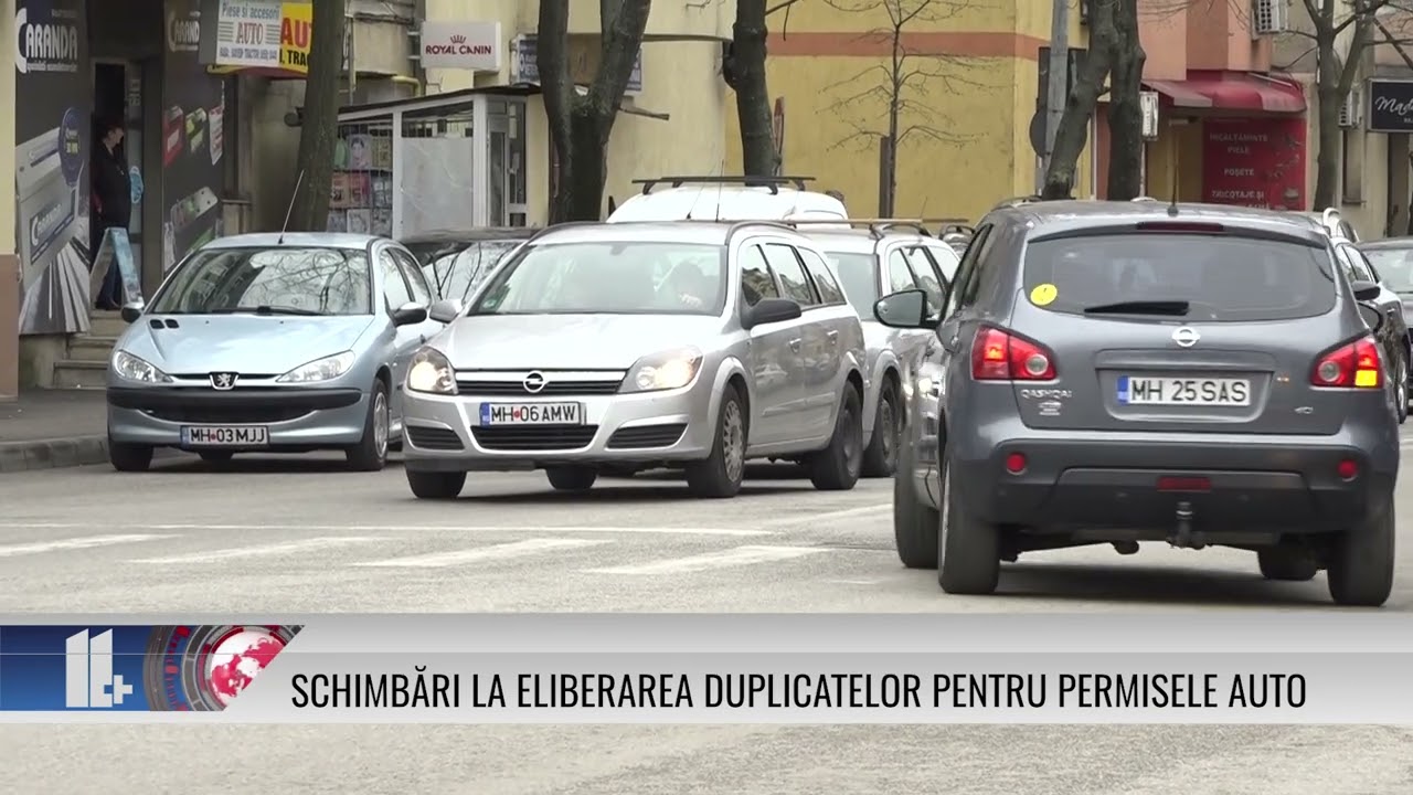 Schimbări la eliberarea duplicatelor pentru permisele auto