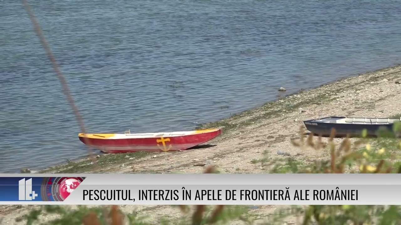 Pescuitul, interzis în apele de frontieră ale României