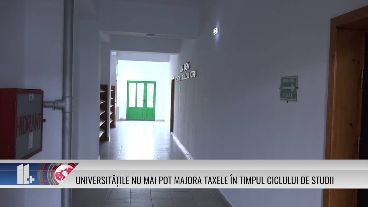 Universitățile nu mai pot majora taxele în timpul ciclului de studii