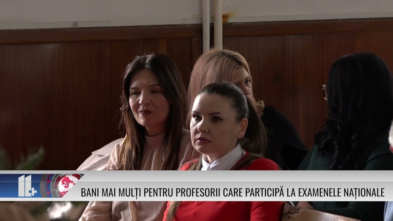 Bani mai mulți pentru profesorii care participă la examenele naționale