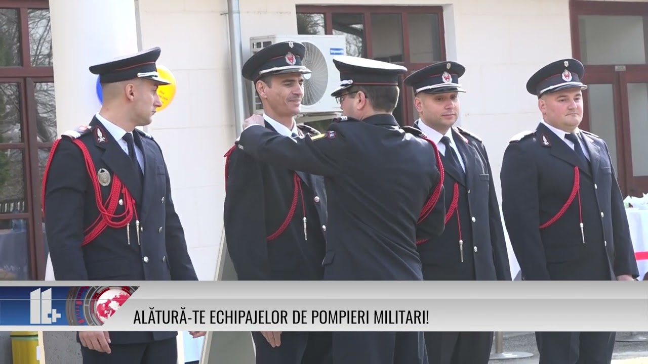 Alătură-te echipajelor de pompieri militari!