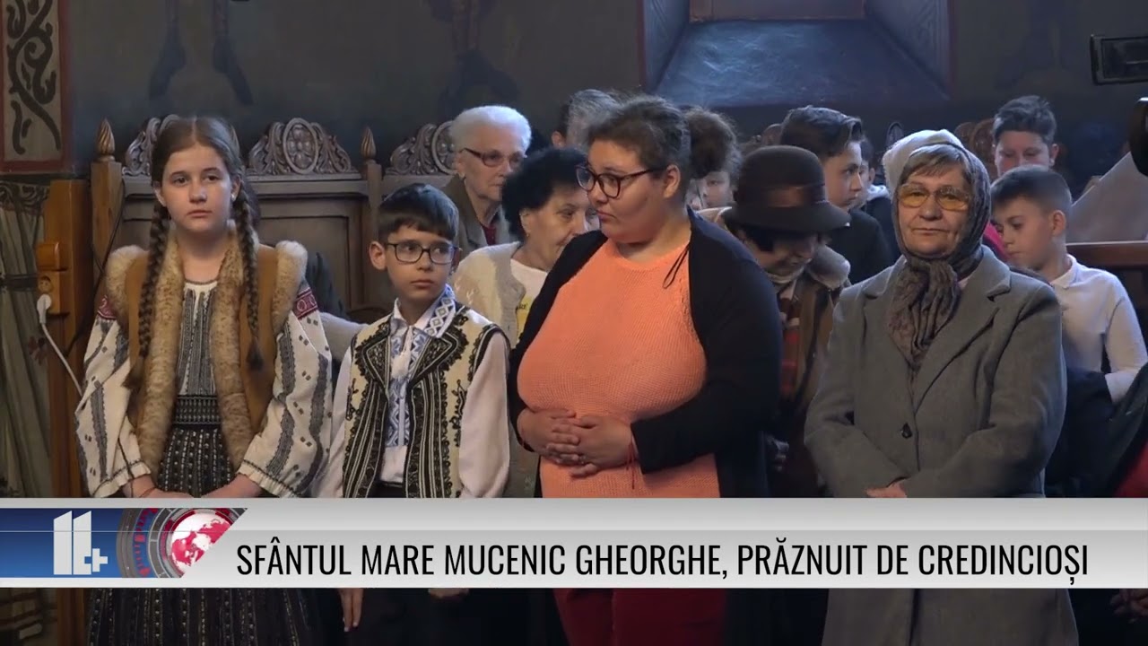 Sfântul Mare Mucenic Gheorghe, prăznuit de credincioși