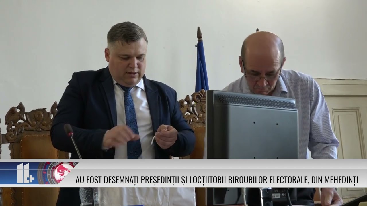 Au fost desemnați președinții și locțiitorii birourilor electorale de circumscripție, din Mehedinți