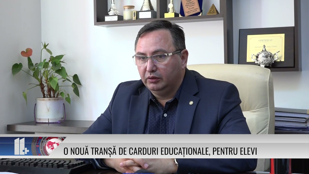 O nouă tranșă de carduri educaționale, pentru elevi