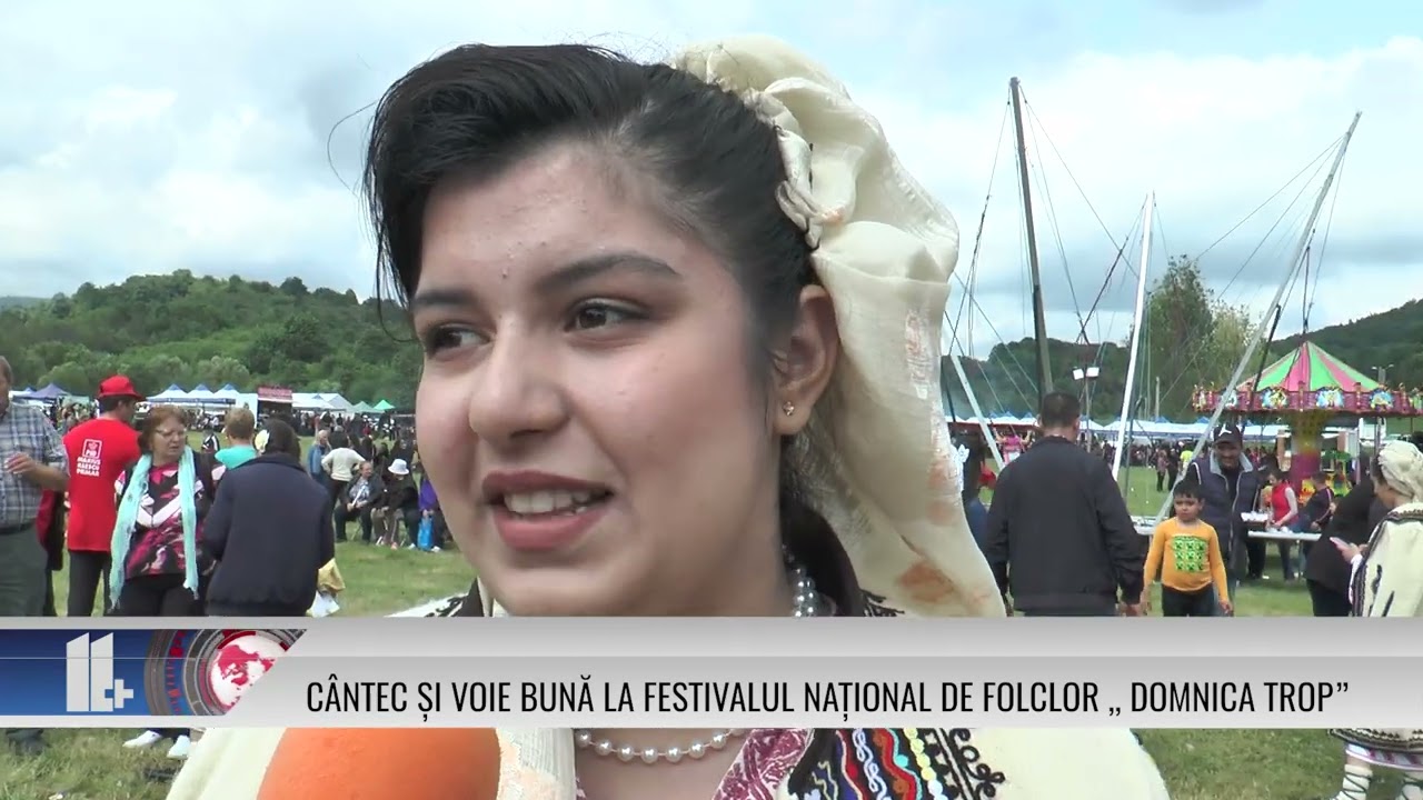 Cântec și voie bună la Festivalul Național de Folclor ,,Domnica Trop”