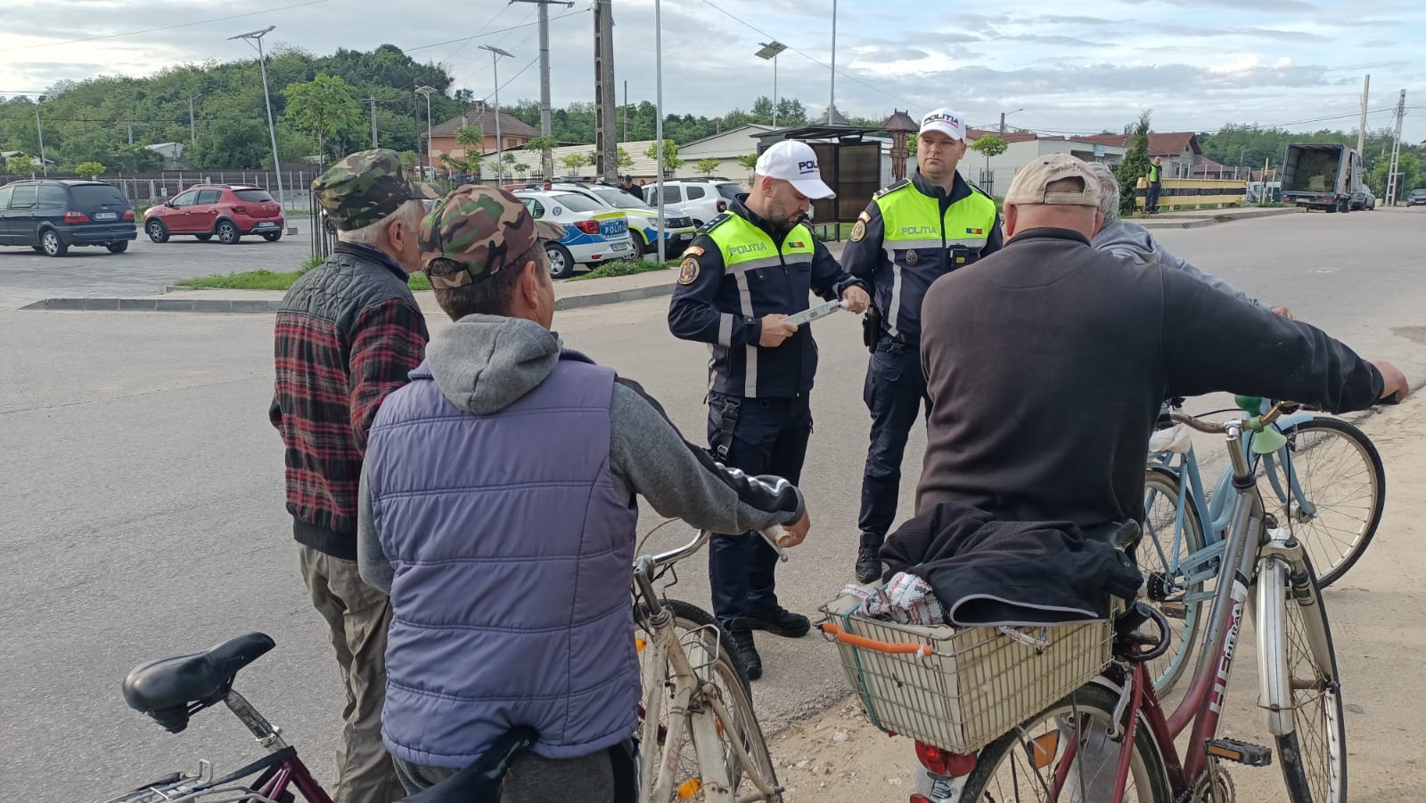 Acțiuni ale polițiștilor, pentru siguranța bicicliștilor