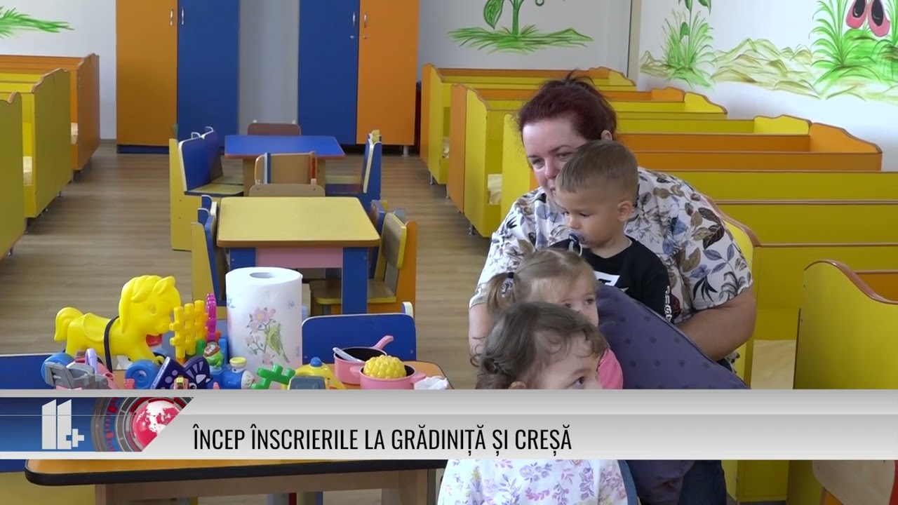 Încep înscrierile la grădiniță și creșă