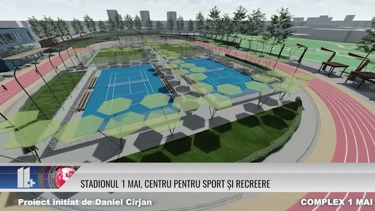 Virgil Popescu: Stadionul 1 Mai, un centru pentru sport și recreere