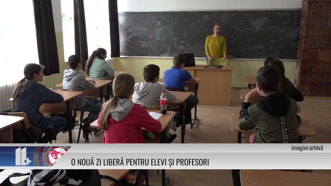 O nouă zi liberă pentru elevi și profesori