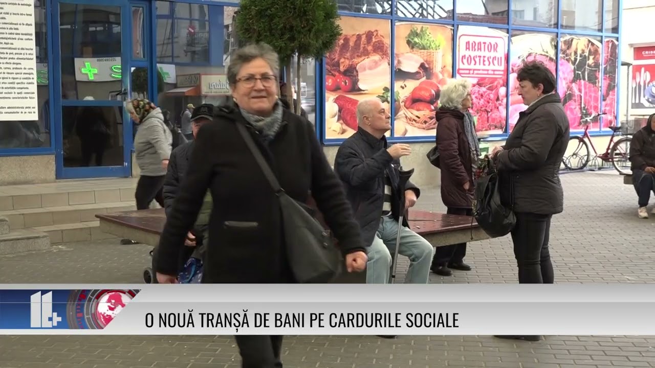 O nouă tranșă de bani pe cardurile sociale