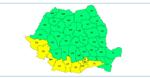 Atenție! Avertizare de cod galben de caniculă