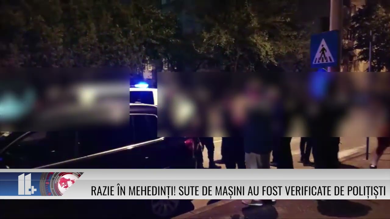 Razie în Mehedinți! Sute de mașini au fost verificate de poliștiști!