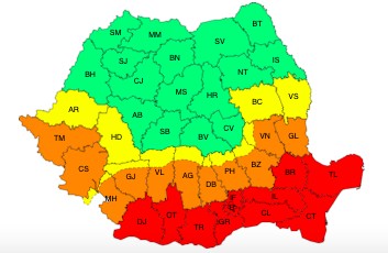 Atenție! Nu scăpăm de temperaturile caniculare!