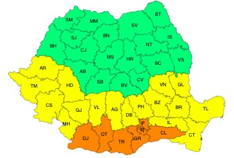 Meteo: Vineri continuă valul de căldură persistent