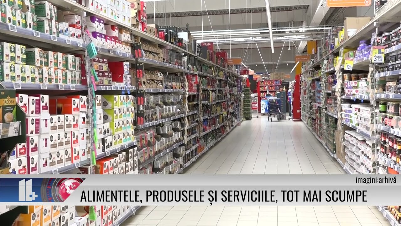 Alimentele, produsele și serviciile, tot mai scumpe!