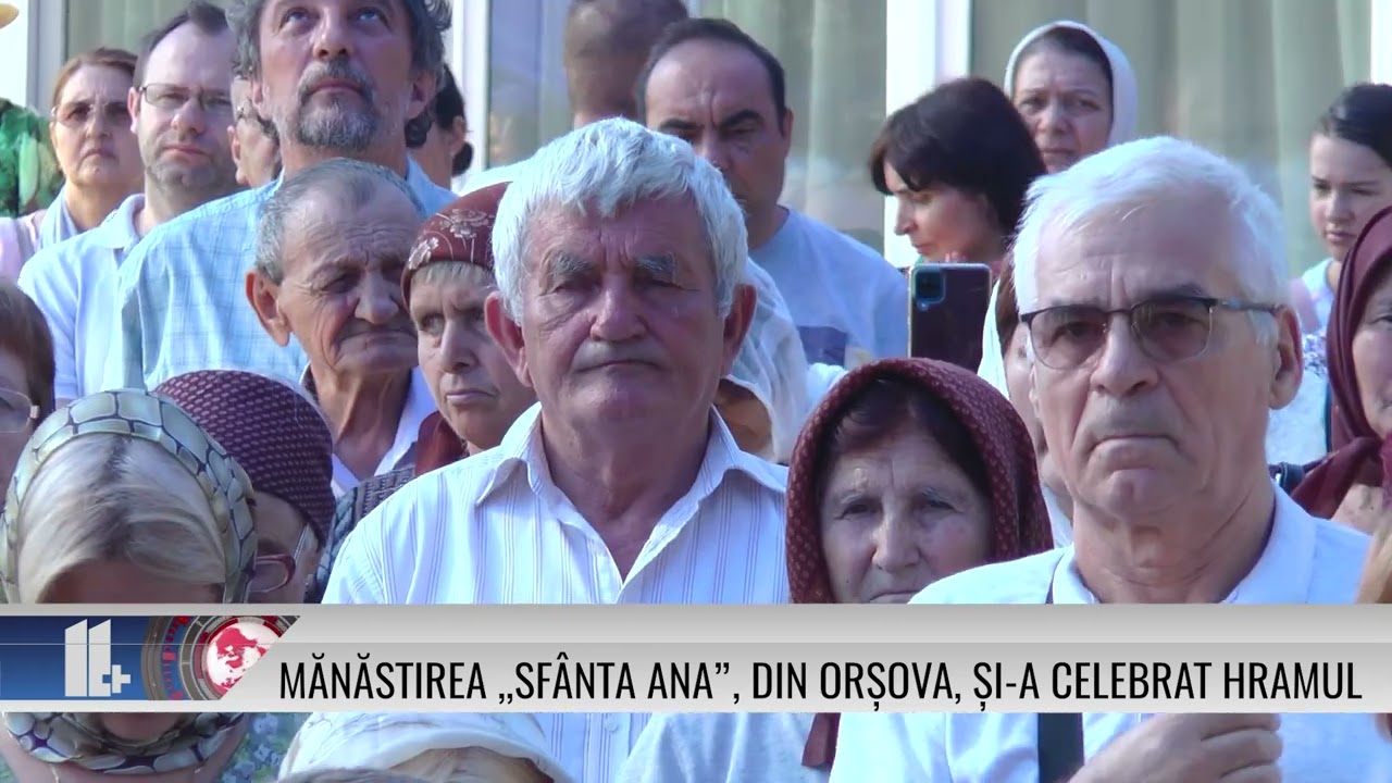 Mănăstirea ,,Sfânta Ana”, din Orșova, și-a celebrat hramul