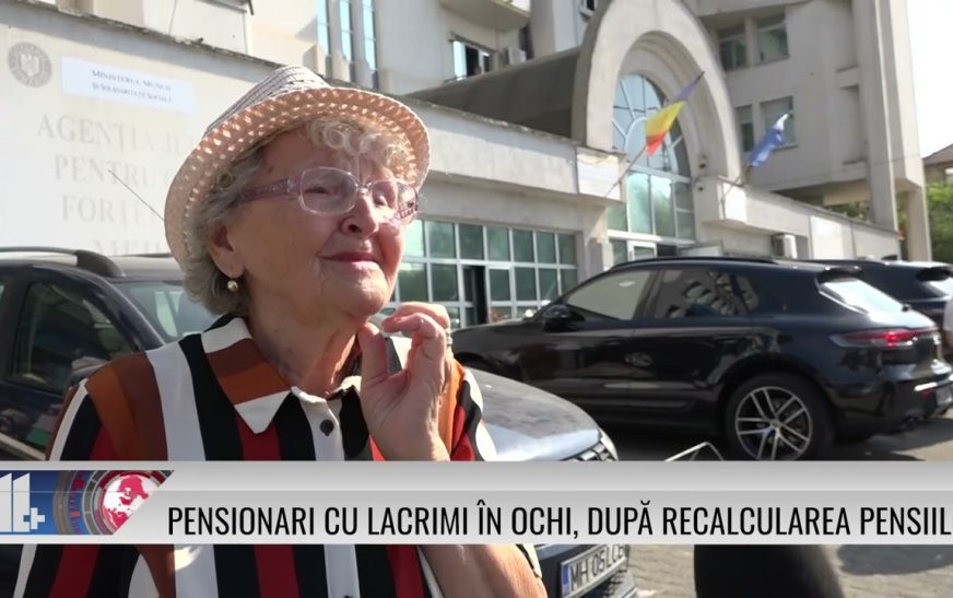 Pensionari cu lacrimi în ochi, după recalcularea pensiilor