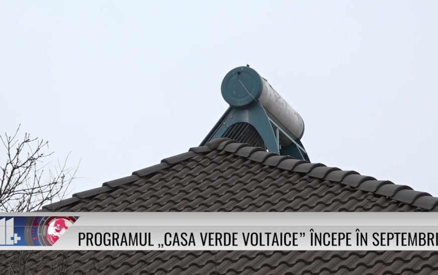 Programul ,,Casa Verde voltaice” începe în septembrie!